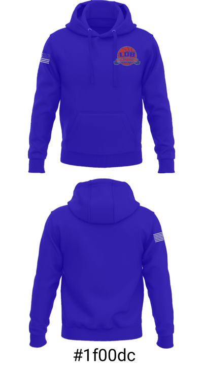 Lil Dribblers Basketball 72175341 Hoodie - 17