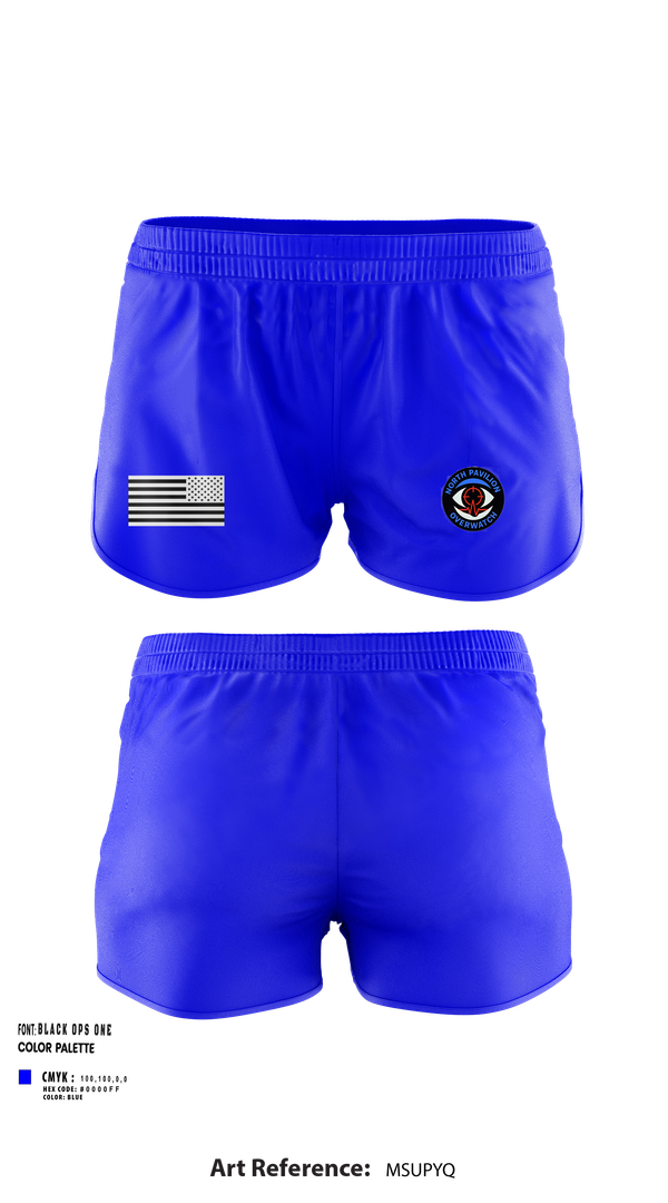 Ranger Panties, North Pavilion Overwatch, , Teamtime, Team time, sublimation, custom sports apparel, team uniforms, spirit wear, spiritwear, sports uniforms, custom shirts, team store, custom team store, fundraiser sports, apparel fundraiser