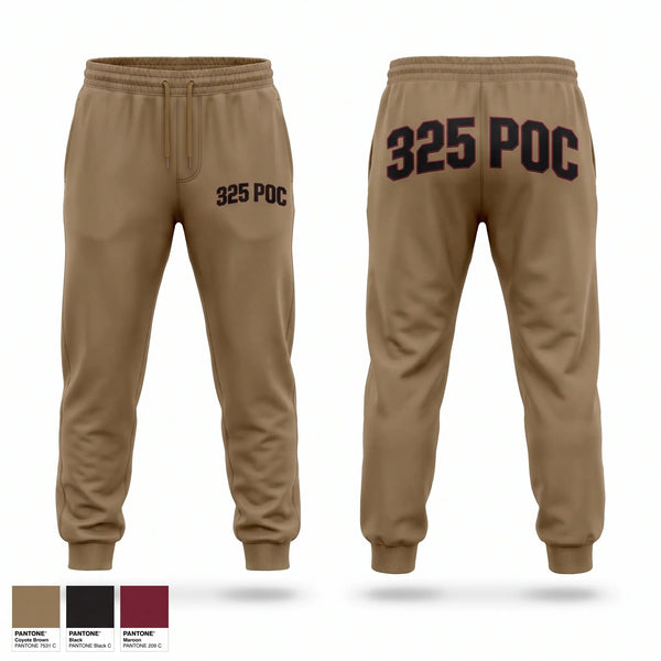 Sweatpants, 325 POC, Army, Teamtime, Team time, sublimation, custom sports apparel, team uniforms, spirit wear, spiritwear, sports uniforms, custom shirts, team store, custom team store, fundraiser sports, apparel fundraiser