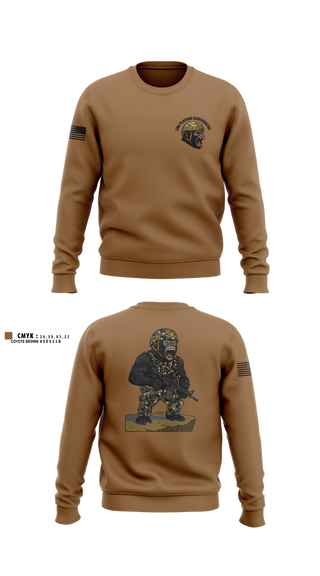 Crew Neck Sweatshirt, 1136th MP Co, , Teamtime, Team time, sublimation, custom sports apparel, team uniforms, spirit wear, spiritwear, sports uniforms, custom shirts, team store, custom team store, fundraiser sports, apparel fundraiser