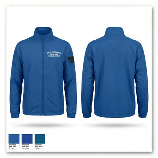 Windbreaker, South Plattsburgh Volunteer Fire Department, Fire Department, Teamtime, Team time, sublimation, custom sports apparel, team uniforms, spirit wear, spiritwear, sports uniforms, custom shirts, team store, custom team store, fundraiser sports, apparel fundraiser