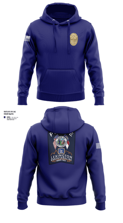 Lexington Police Department 67013531 Hoodie - 100