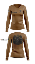 Legacy 3/2 Fury Troop Women's Long Sleeve V-neck Shirt - 101