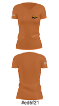 West High School Gymnastics 71559261 Women's Short Sleeve V-neck Shirt - 21