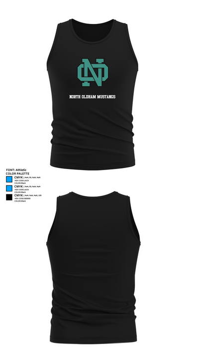 North Oldham Mustangs 77604898 Tank Top - 32