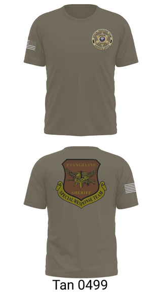 Short Sleeve Performance Shirt, Evangeline Parish Sheriffs Office S.R.T, Police, Teamtime, Team time, sublimation, custom sports apparel, team uniforms, spirit wear, spiritwear, sports uniforms, custom shirts, team store, custom team store, fundraiser sports, apparel fundraiser