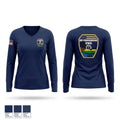 RC EMS 89266322 Women's Long Sleeve V-neck Shirt - 1