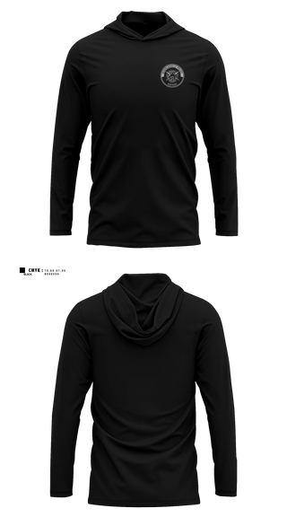 Long Sleeve hooded sunshirt, Nicholasville Police Department Crisis Negotiations Team, Police, Teamtime, Team time, sublimation, custom sports apparel, team uniforms, spirit wear, spiritwear, sports uniforms, custom shirts, team store, custom team store, fundraiser sports, apparel fundraiser