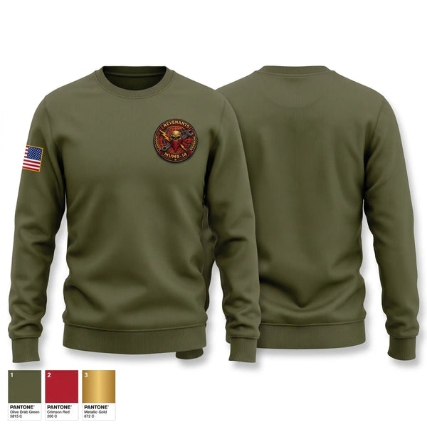 Crew Neck Sweatshirt, MUMS-14, Marines, Teamtime, Team time, sublimation, custom sports apparel, team uniforms, spirit wear, spiritwear, sports uniforms, custom shirts, team store, custom team store, fundraiser sports, apparel fundraiser