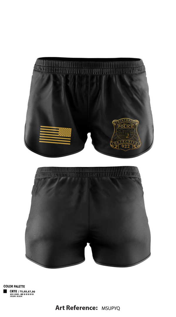 Ranger Panties, Winthrop Police Detectives, Police, Teamtime, Team time, sublimation, custom sports apparel, team uniforms, spirit wear, spiritwear, sports uniforms, custom shirts, team store, custom team store, fundraiser sports, apparel fundraiser