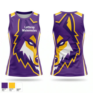 Mens Basketball Jersey, Lathrop Malemutes, Women's Basketball, Teamtime, Team time, sublimation, custom sports apparel, team uniforms, spirit wear, spiritwear, sports uniforms, custom shirts, team store, custom team store, fundraiser sports, apparel fundraiser