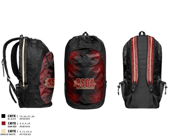 Gear Bag, BackStage Dance Academy, , Teamtime, Team time, sublimation, custom sports apparel, team uniforms, spirit wear, spiritwear, sports uniforms, custom shirts, team store, custom team store, fundraiser sports, apparel fundraiser