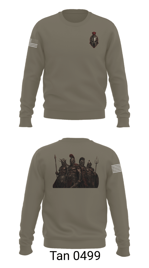 Crew Neck Sweatshirt, Gladiators, Army, Teamtime, Team time, sublimation, custom sports apparel, team uniforms, spirit wear, spiritwear, sports uniforms, custom shirts, team store, custom team store, fundraiser sports, apparel fundraiser