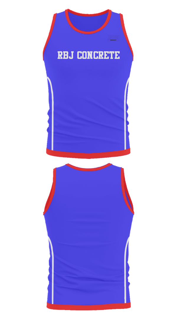 Tank Top, RBJ Concrete, , Teamtime, Team time, sublimation, custom sports apparel, team uniforms, spirit wear, spiritwear, sports uniforms, custom shirts, team store, custom team store, fundraiser sports, apparel fundraiser
