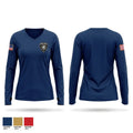 Piscataway Township Police Department 60325571 Women's Long Sleeve V-neck Shirt - 1