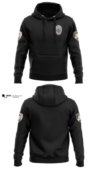 Hoodie, Ridgecrest Police Department, Police, Teamtime, Team time, sublimation, custom sports apparel, team uniforms, spirit wear, spiritwear, sports uniforms, custom shirts, team store, custom team store, fundraiser sports, apparel fundraiser