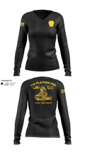 Echo Company 2-104th GSAB Women's Long Sleeve V-neck Shirt - 12