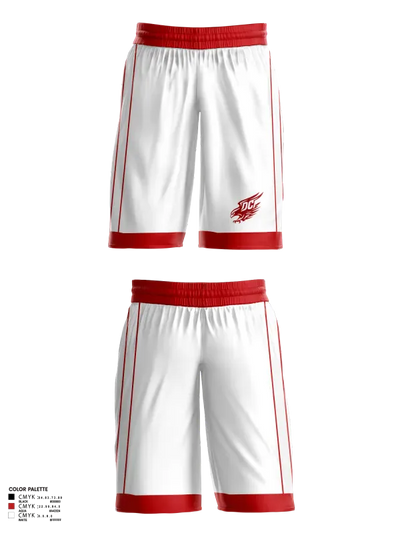 DALY CITY FALCONS 53622082 Mens Basketball Shorts 6
