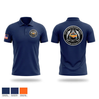 Short Sleeve Performance Polo, Station Ocean City, Coast Guard, Teamtime, Team time, sublimation, custom sports apparel, team uniforms, spirit wear, spiritwear, sports uniforms, custom shirts, team store, custom team store, fundraiser sports, apparel fundraiser