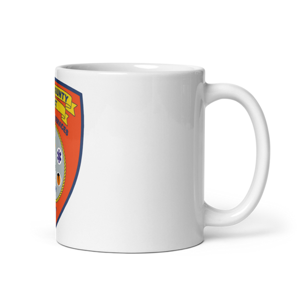 Putnam County REACT 27782020 White Glossy Mug - Medium