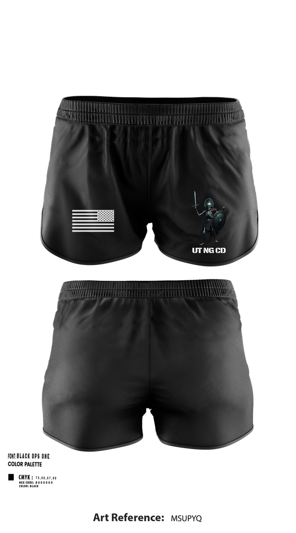 Ranger Panties, , Army, Teamtime, Team time, sublimation, custom sports apparel, team uniforms, spirit wear, spiritwear, sports uniforms, custom shirts, team store, custom team store, fundraiser sports, apparel fundraiser