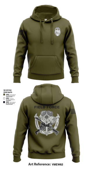 Hoodie, JSO mobile field force, Police, Teamtime, Team time, sublimation, custom sports apparel, team uniforms, spirit wear, spiritwear, sports uniforms, custom shirts, team store, custom team store, fundraiser sports, apparel fundraiser