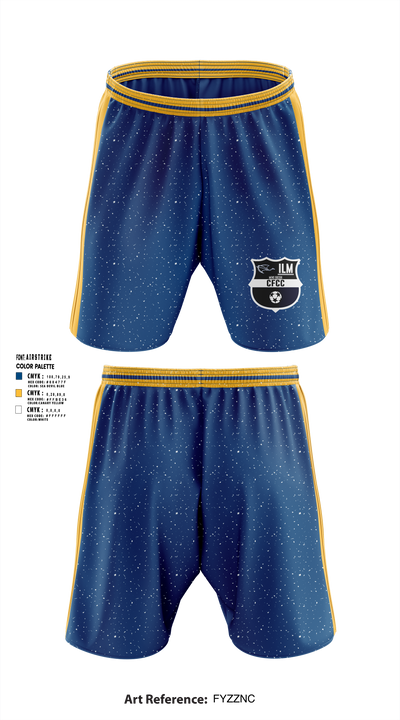 Cape Fear Community College Soccer 4526696 Athletic Shorts With Pockets - 5
