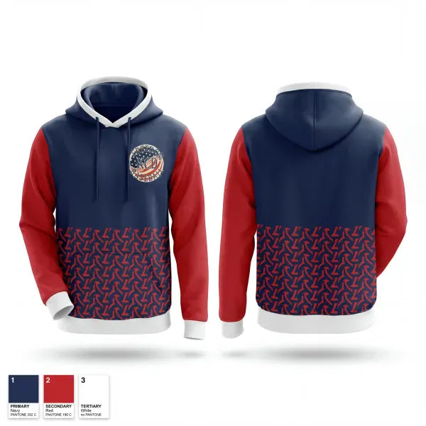 Hoodie, KCD Freedom, Baseball, Teamtime, Team time, sublimation, custom sports apparel, team uniforms, spirit wear, spiritwear, sports uniforms, custom shirts, team store, custom team store, fundraiser sports, apparel fundraiser