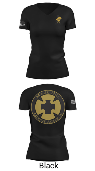 Women's Short Sleeve Vneck Shirt, Maur Hill - Mount Academy Swimming, Swimming, Teamtime, Team time, sublimation, custom sports apparel, team uniforms, spirit wear, spiritwear, sports uniforms, custom shirts, team store, custom team store, fundraiser sports, apparel fundraiser