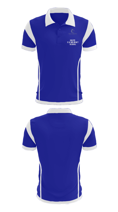 Grove Elementary School 74283709 Short Sleeve Performance Polo - 34