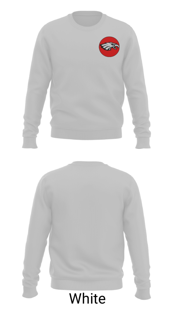 Crew Neck Sweatshirt, Bellaire High School Basketball, Men's Basketball, Teamtime, Team time, sublimation, custom sports apparel, team uniforms, spirit wear, spiritwear, sports uniforms, custom shirts, team store, custom team store, fundraiser sports, apparel fundraiser