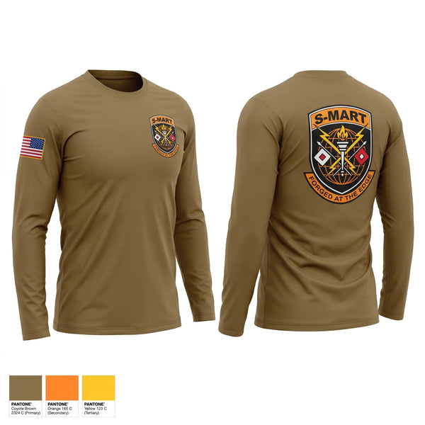 Long Sleeve Performance Shirt, S-MART, Army, Teamtime, Team time, sublimation, custom sports apparel, team uniforms, spirit wear, spiritwear, sports uniforms, custom shirts, team store, custom team store, fundraiser sports, apparel fundraiser