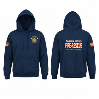 Hoodie, Mountain Springs Volunteer Fire Department, Fire Department, Teamtime, Team time, sublimation, custom sports apparel, team uniforms, spirit wear, spiritwear, sports uniforms, custom shirts, team store, custom team store, fundraiser sports, apparel fundraiser