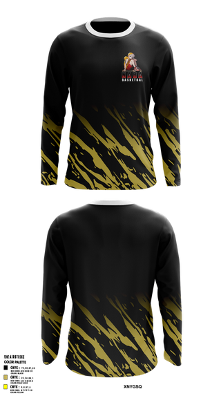 Long Sleeve Performance Shirt, NARA, Men's Basketball, Teamtime, Team time, sublimation, custom sports apparel, team uniforms, spirit wear, spiritwear, sports uniforms, custom shirts, team store, custom team store, fundraiser sports, apparel fundraiser