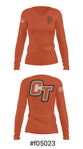 Cape Girardeau Central High School Wrestling 18031941 Women's Long Sleeve V-neck Shirt - 20