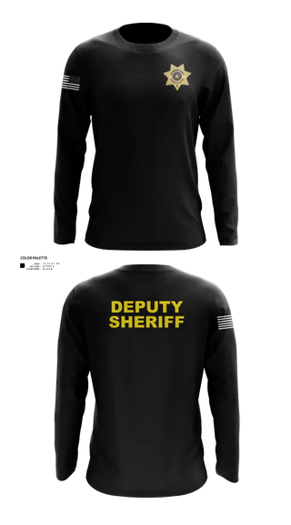 Long Sleeve Performance Shirt, Huntingdon County Sheriff’s Office, Police, Teamtime, Team time, sublimation, custom sports apparel, team uniforms, spirit wear, spiritwear, sports uniforms, custom shirts, team store, custom team store, fundraiser sports, apparel fundraiser