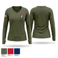 Eastern Recruiting Region Women's Long Sleeve V-neck Shirt - 1