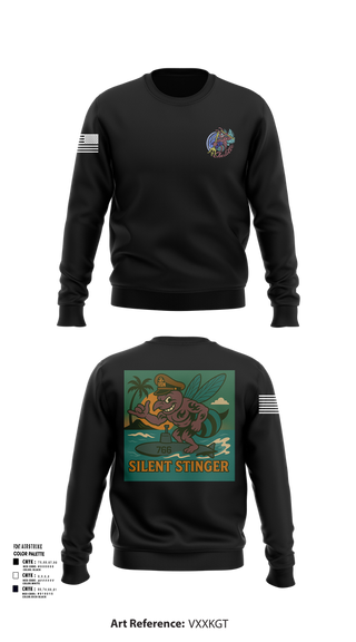 Crew Neck Sweatshirt, USS CHARLOTTE SSN 766, Navy, Teamtime, Team time, sublimation, custom sports apparel, team uniforms, spirit wear, spiritwear, sports uniforms, custom shirts, team store, custom team store, fundraiser sports, apparel fundraiser