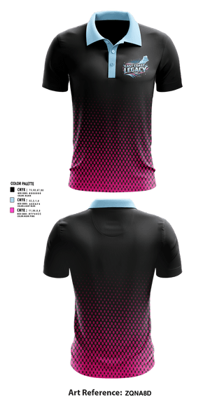 Short Sleeve Performance Polo, East Coast Legacy, Baseball, Teamtime, Team time, sublimation, custom sports apparel, team uniforms, spirit wear, spiritwear, sports uniforms, custom shirts, team store, custom team store, fundraiser sports, apparel fundraiser