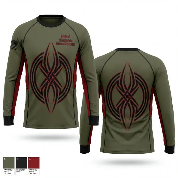 Long Sleeve Performance Shirt, 333rd Engineer Detachment, Army, Teamtime, Team time, sublimation, custom sports apparel, team uniforms, spirit wear, spiritwear, sports uniforms, custom shirts, team store, custom team store, fundraiser sports, apparel fundraiser
