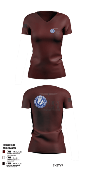Womens Short Sleeve Vneck Shirt, Macomb County ARPSC, , Teamtime, Team time, sublimation, custom sports apparel, team uniforms, spirit wear, spiritwear, sports uniforms, custom shirts, team store, custom team store, fundraiser sports, apparel fundraiser