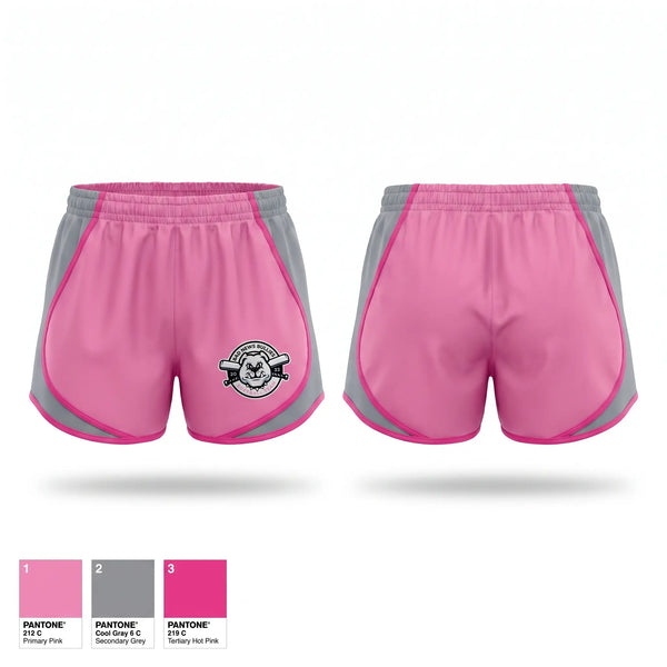 Womens Shorts, Bad News Bullies, Softball, Teamtime, Team time, sublimation, custom sports apparel, team uniforms, spirit wear, spiritwear, sports uniforms, custom shirts, team store, custom team store, fundraiser sports, apparel fundraiser