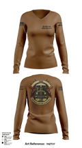NCCM 21796707 Women's Long Sleeve V-neck Shirt - 101