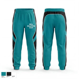Sweatpants, Milo Wrestling Club, Wrestling, Teamtime, Team time, sublimation, custom sports apparel, team uniforms, spirit wear, spiritwear, sports uniforms, custom shirts, team store, custom team store, fundraiser sports, apparel fundraiser