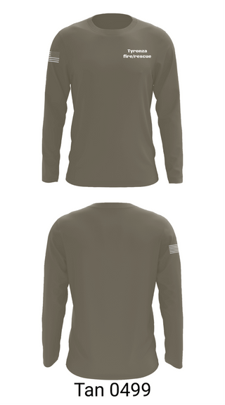 Long Sleeve Performance Shirt, Tyronza fire/rescue, Fire Department, Teamtime, Team time, sublimation, custom sports apparel, team uniforms, spirit wear, spiritwear, sports uniforms, custom shirts, team store, custom team store, fundraiser sports, apparel fundraiser