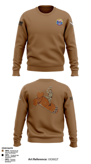 Crew Neck Sweatshirt, Missile Techs, , Teamtime, Team time, sublimation, custom sports apparel, team uniforms, spirit wear, spiritwear, sports uniforms, custom shirts, team store, custom team store, fundraiser sports, apparel fundraiser