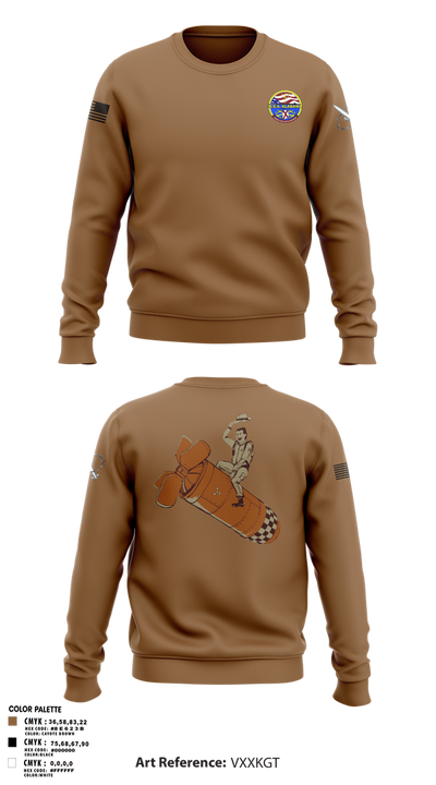 Missile Techs 24768628 Crew Neck Sweatshirt - 101