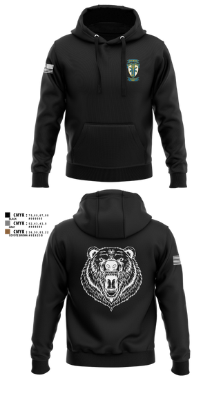 Hoodie, HQ, 309TH MI BN, , Teamtime, Team time, sublimation, custom sports apparel, team uniforms, spirit wear, spiritwear, sports uniforms, custom shirts, team store, custom team store, fundraiser sports, apparel fundraiser