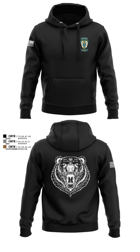 Hoodie, HQ, 309TH MI BN, , Teamtime, Team time, sublimation, custom sports apparel, team uniforms, spirit wear, spiritwear, sports uniforms, custom shirts, team store, custom team store, fundraiser sports, apparel fundraiser