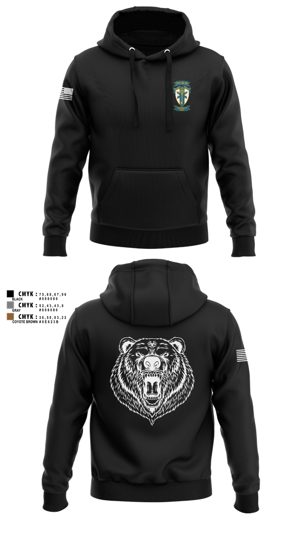 Hoodie, HQ, 309TH MI BN, , Teamtime, Team time, sublimation, custom sports apparel, team uniforms, spirit wear, spiritwear, sports uniforms, custom shirts, team store, custom team store, fundraiser sports, apparel fundraiser